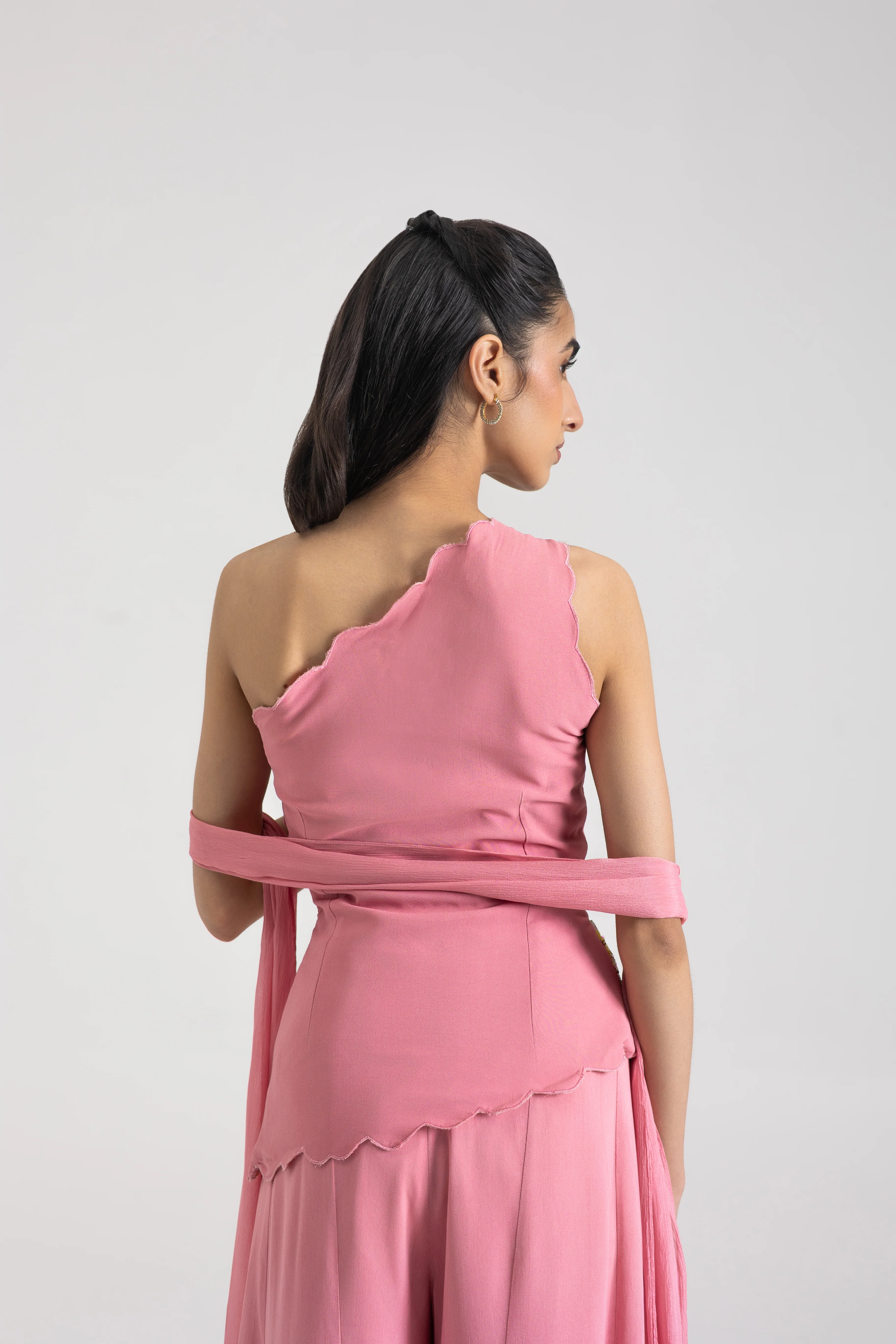 Bubblegum Sharara Set - Image 3