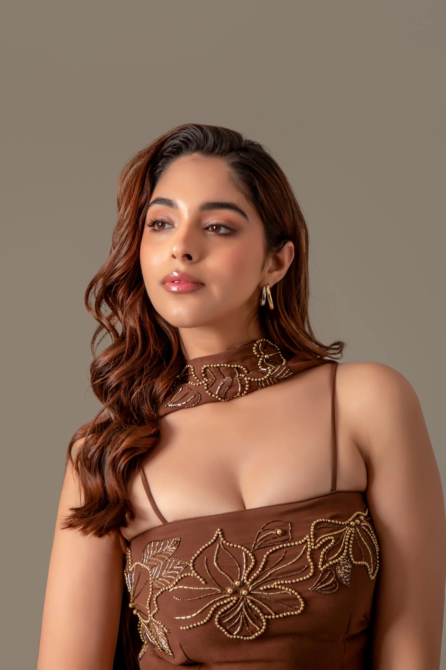 Mocha Sharara Set - Image 5