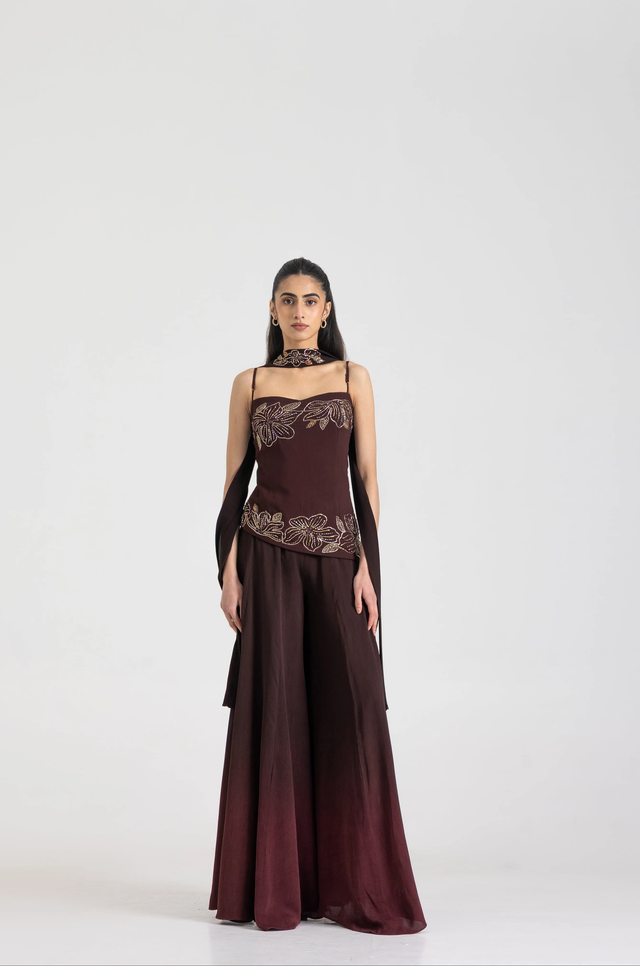 That Brown girl Sharara Set - Image 7